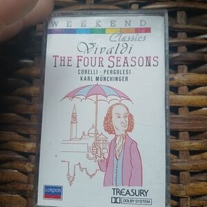 Vivaldi The Four Seasons - Cassette (White/Pink)